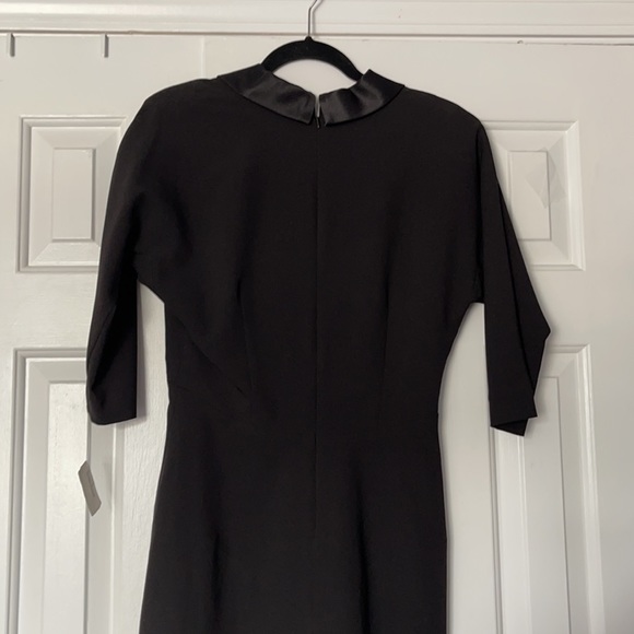NWT Black Halo black sheath dress Neiman Marcus size 6 - Picture 5 of 11